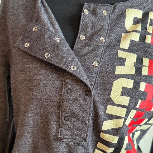 CCM Charcoal Henley Shirt - Picture 7 of 8